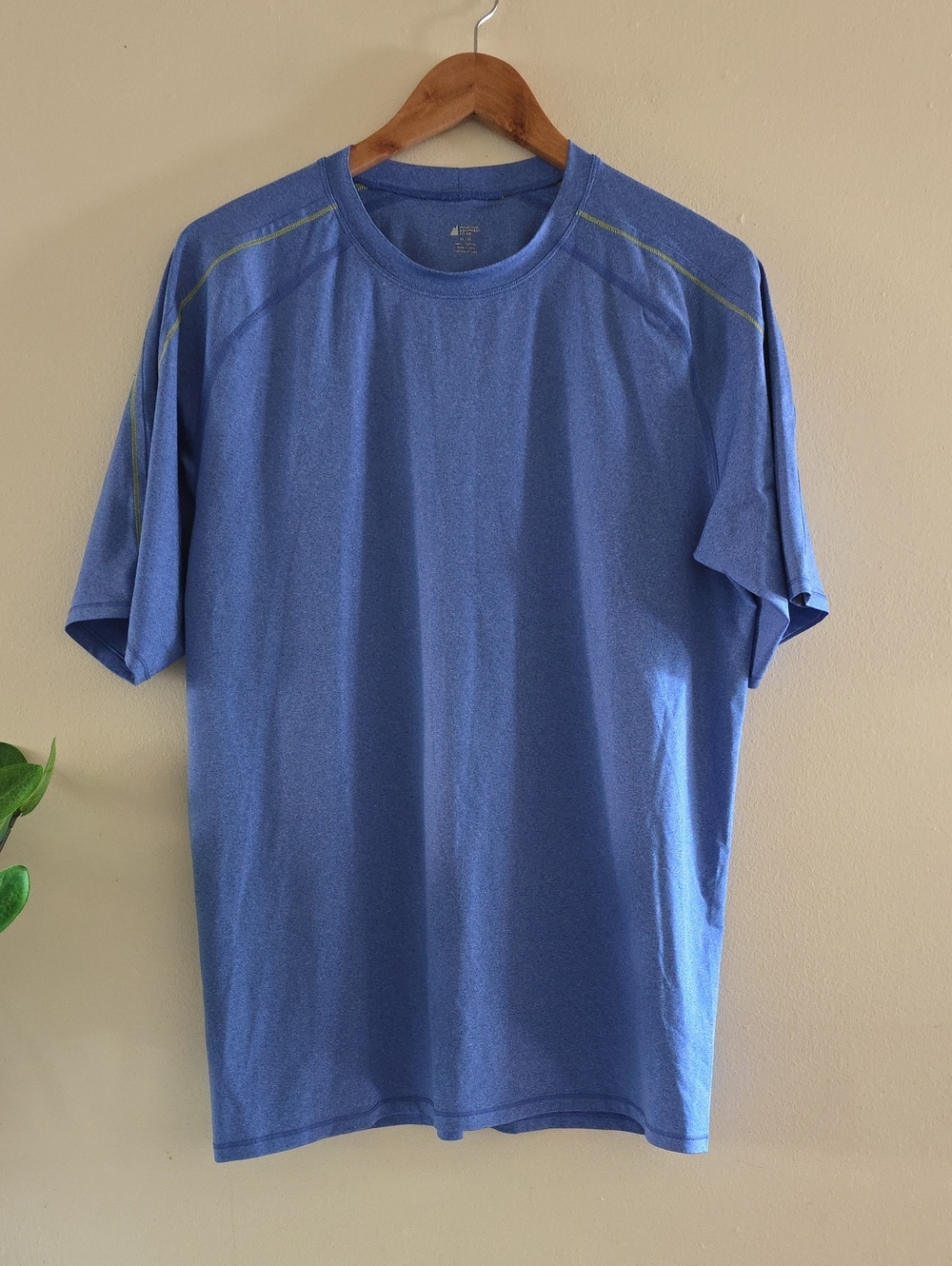 MEC Men's Performance Crew Neck T-Shirt in Blue - M